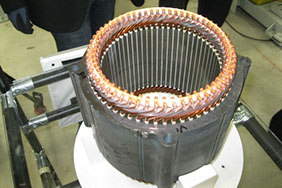 замена обмотки электродвигателя